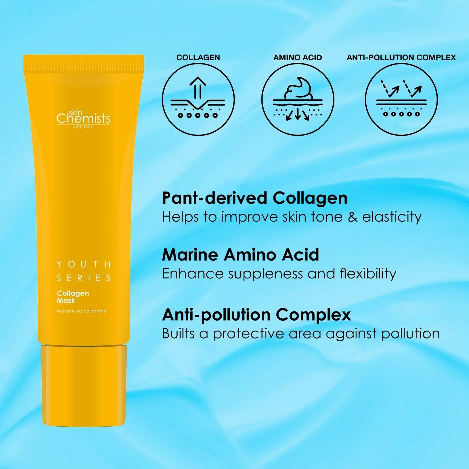 1% Collagen Mask 50ml (Vegan) - Image 6