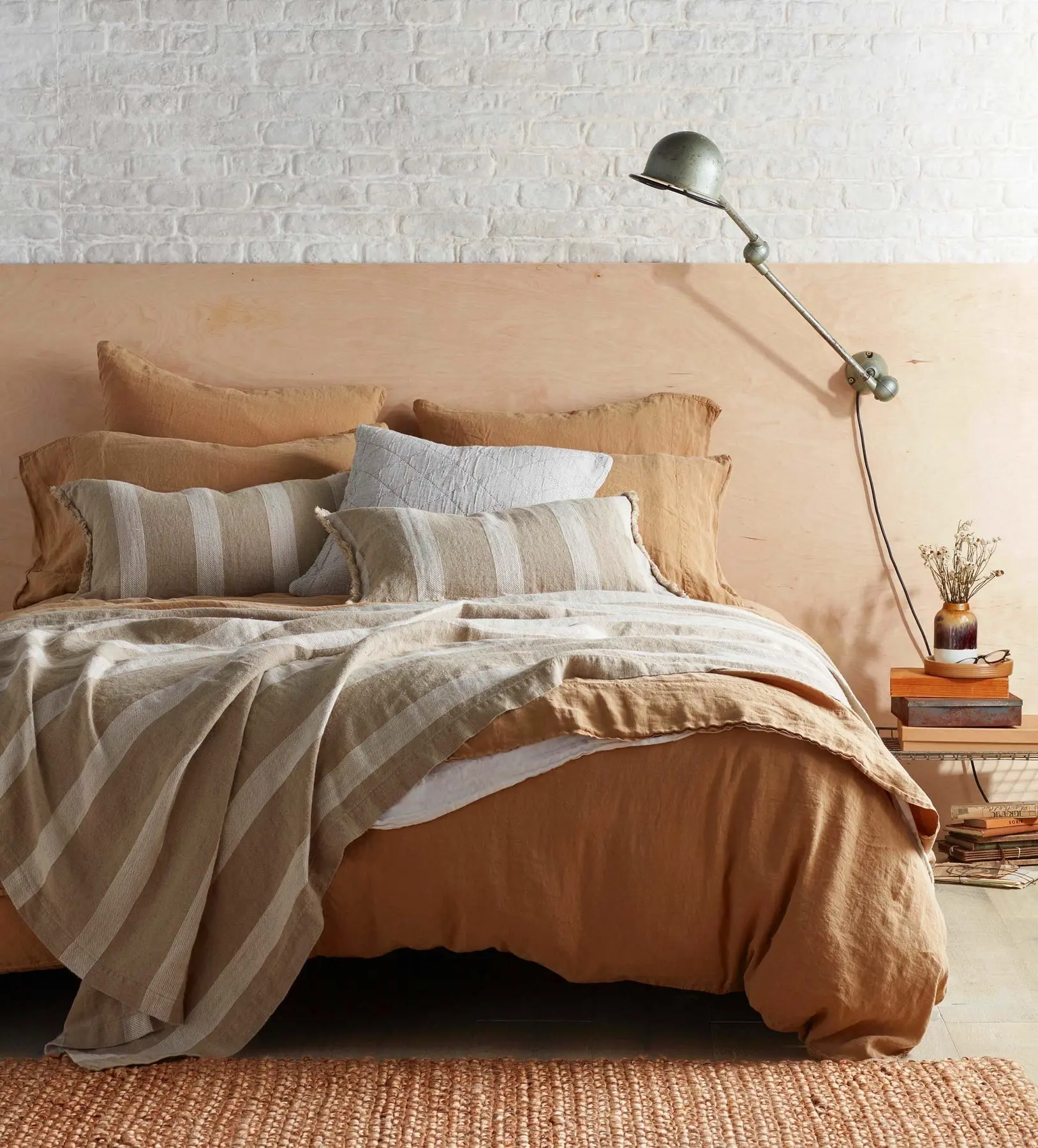 Cumin 100% Linen Bed Linen - Image 2