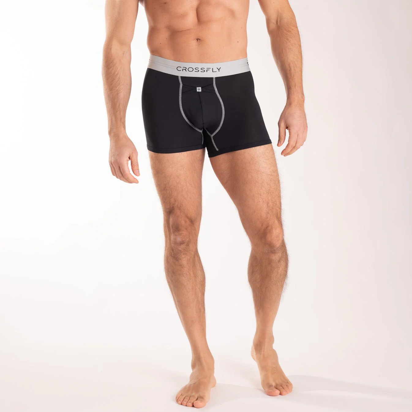 3-pack: IKON X Men's 3" Trunks - PlumGrey + Italia + Black - Image 4