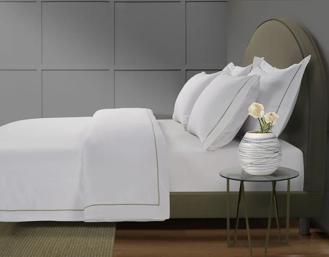 Mink 300 Thread Count Percale Oakwood Duvet Cover - Image 2
