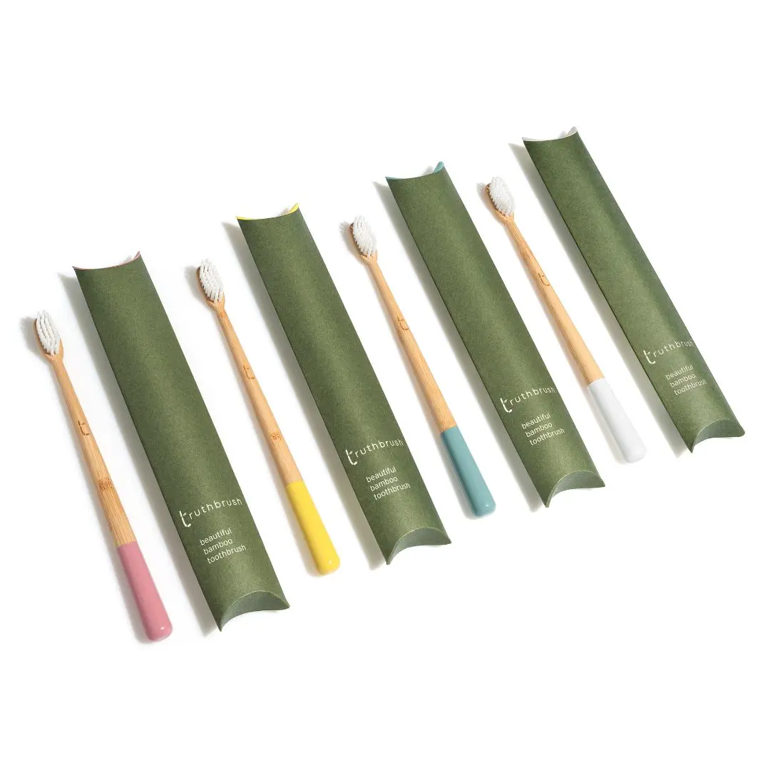 A year's supply of Truthbrush - Medium Castor Oil Bristles