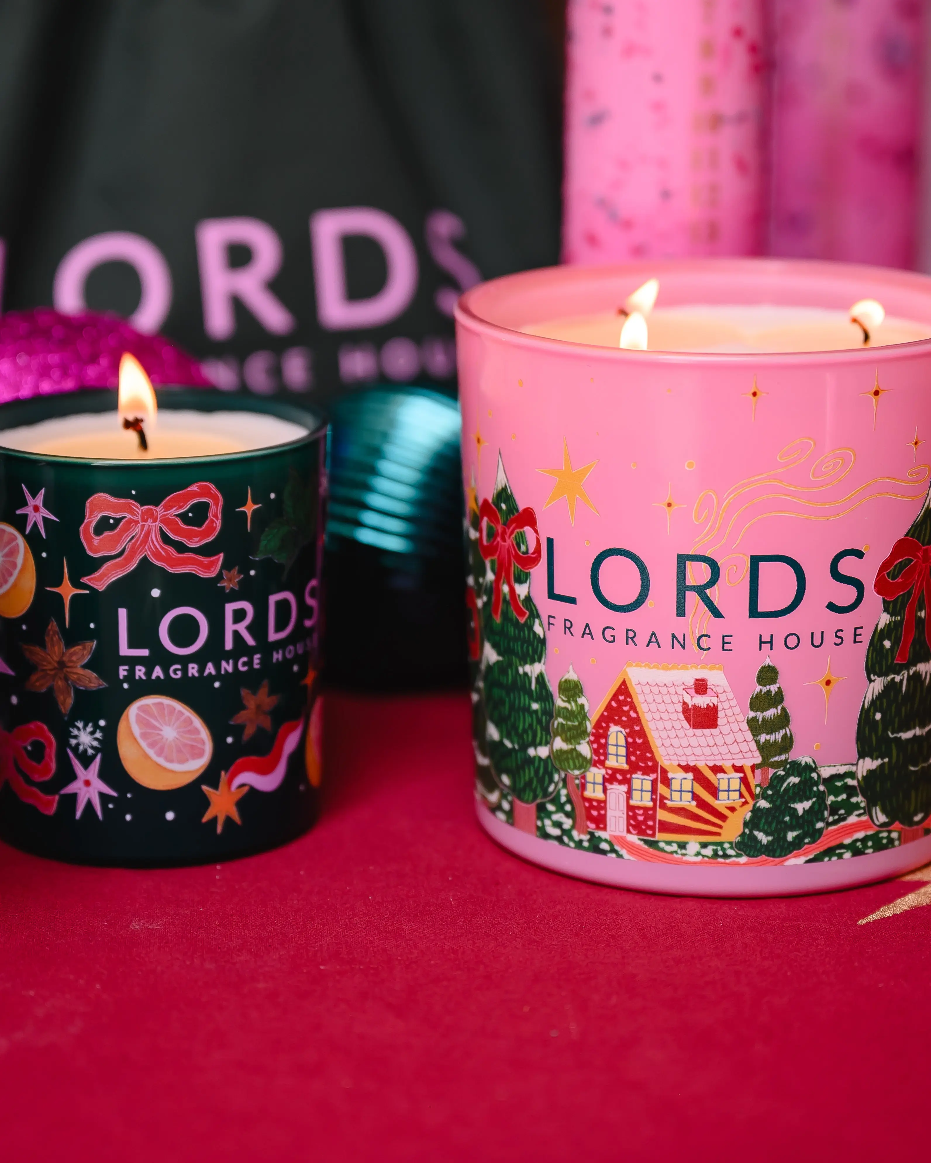 Abernethy Forest Winter Candle, 3 Wick NEW - Image 3