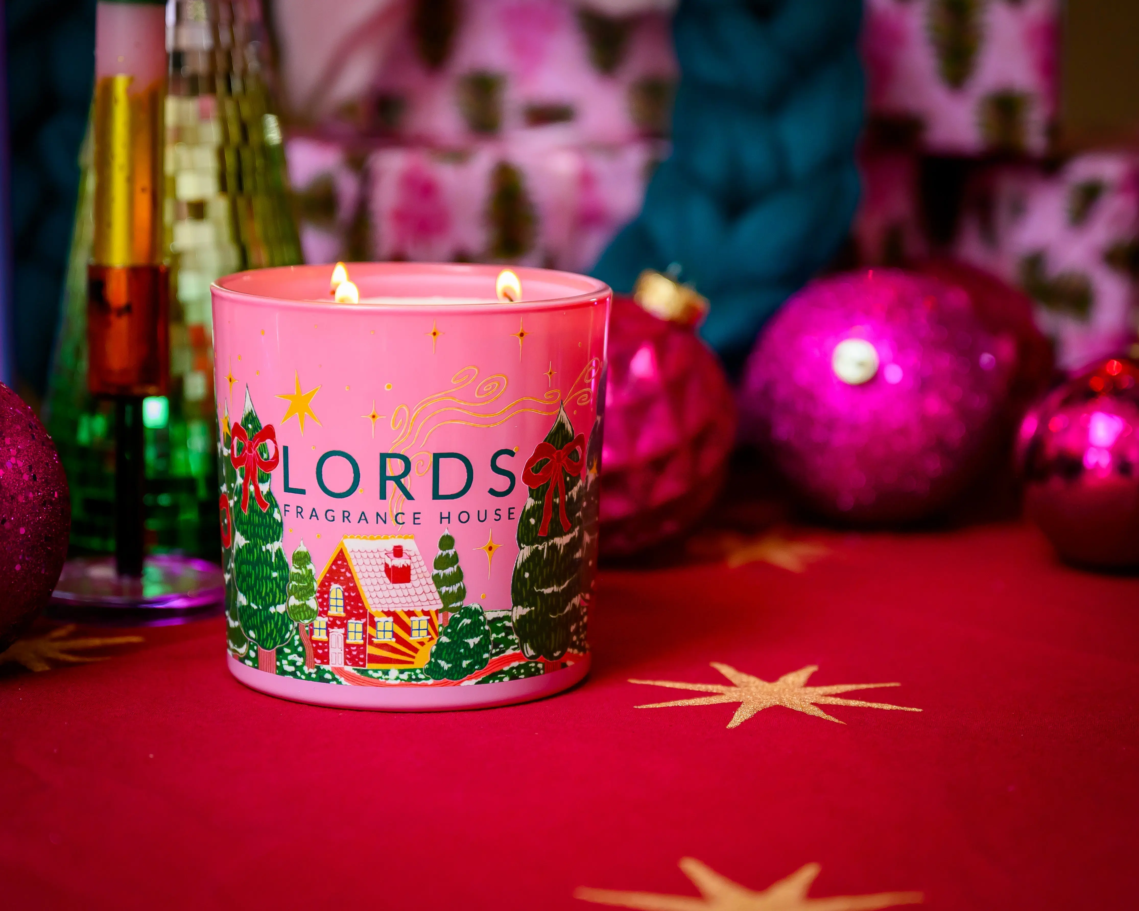 Abernethy Forest Winter Candle, 3 Wick NEW - Image 4