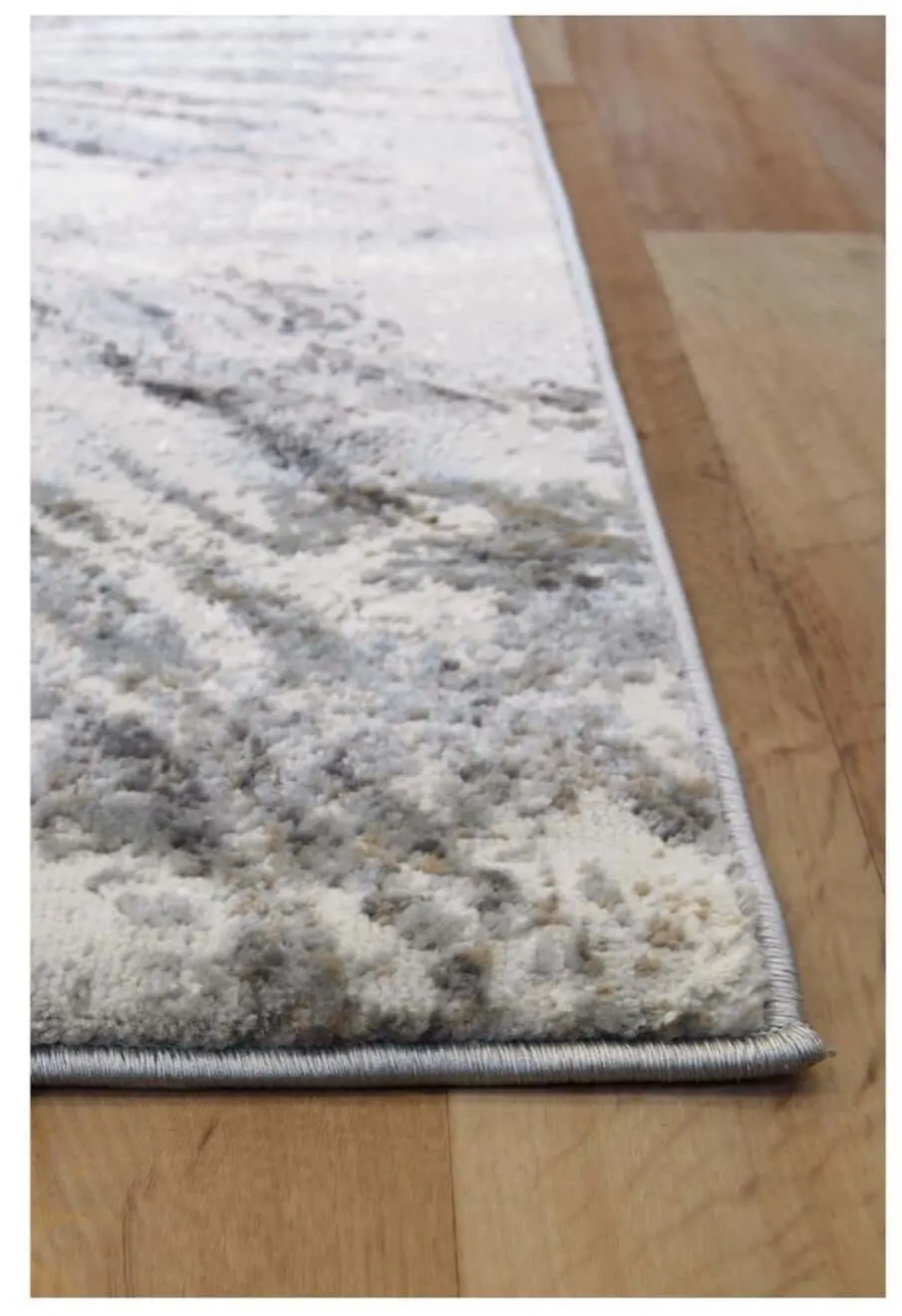 Abstract Burst Grey Rug | D149A - Image 4