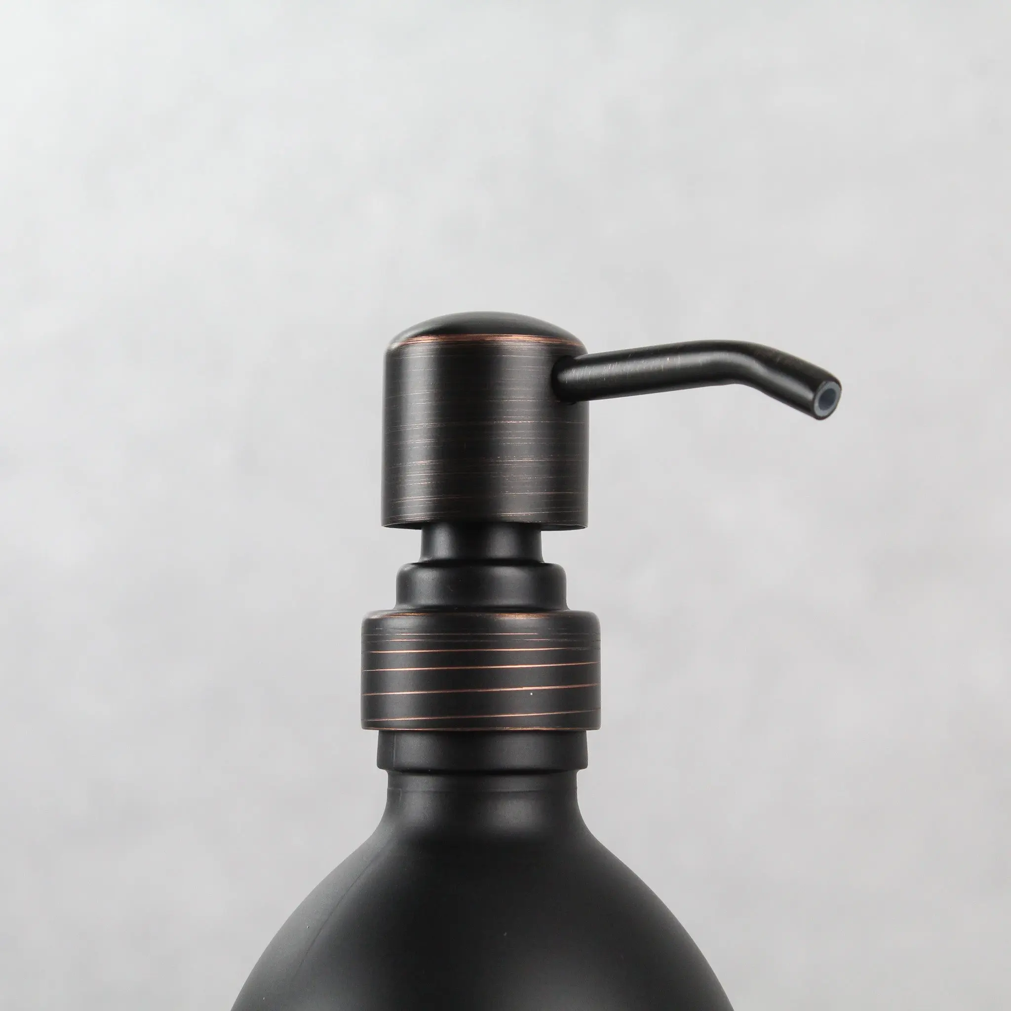 Acacia Tray & Matte Black Glass Dispenser Triple Set - Image 9