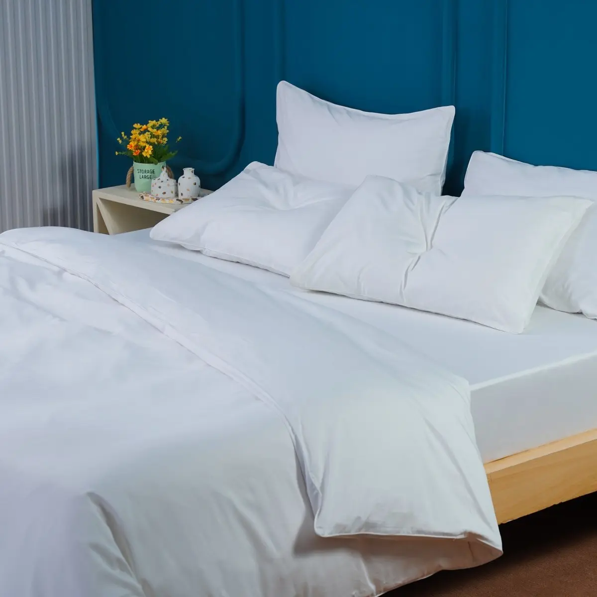 White Ackly Bamboo Bedding - Image 11