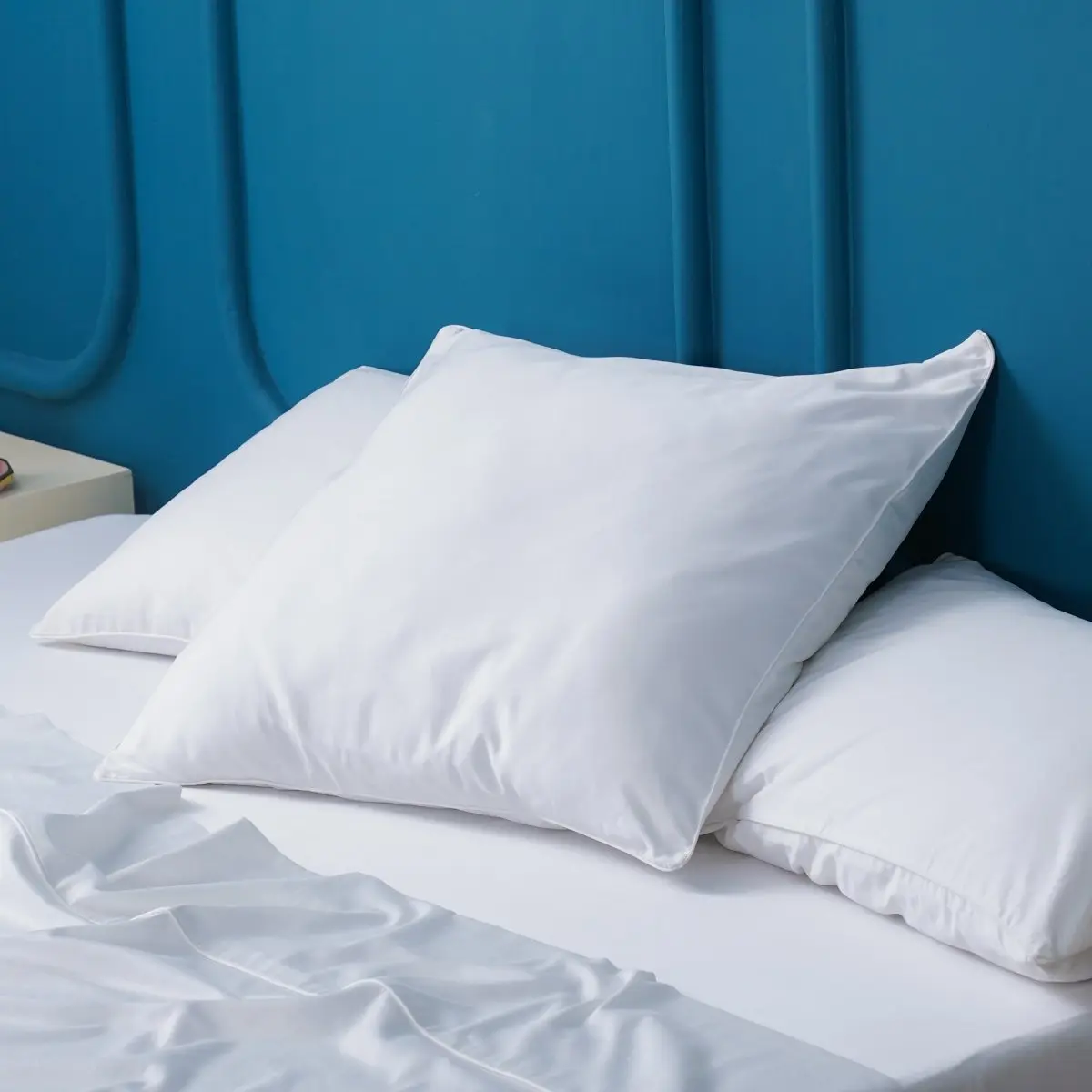 Ackly Bamboo - White Pillowcases Pair - Image 7