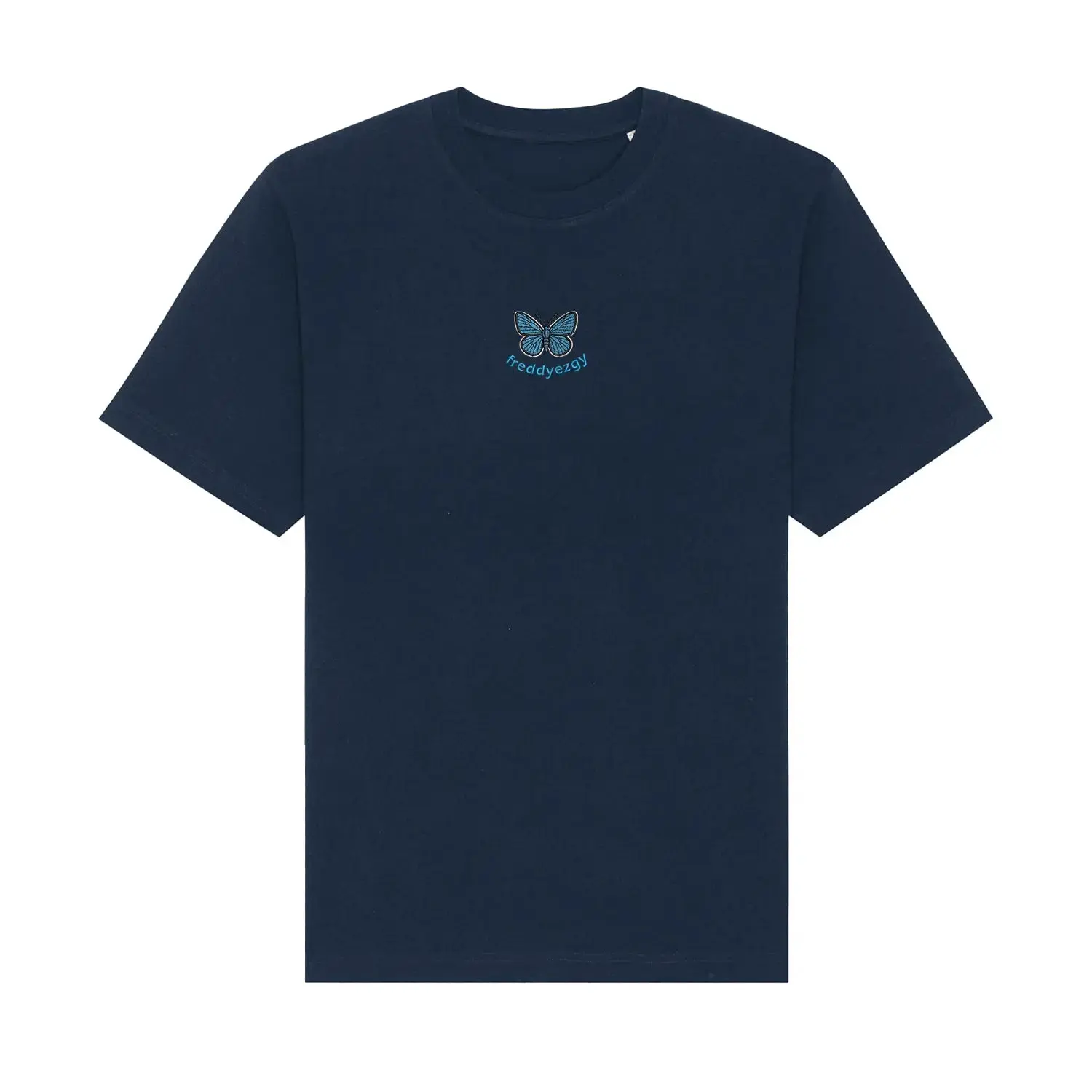 Adonis Blue Butterfly T-Shirt – Butterfly - Unisex Relaxed Fit - Image 4