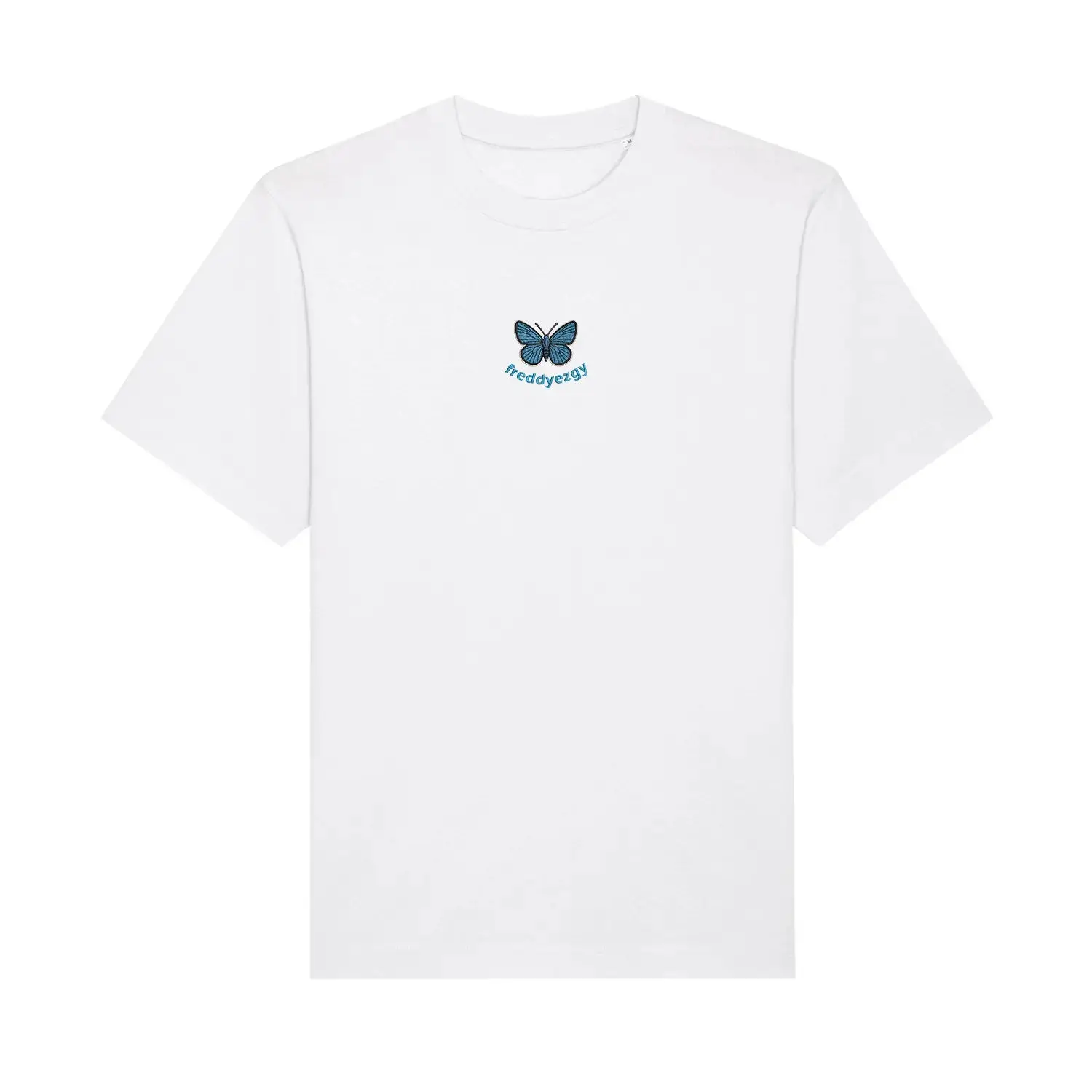 Adonis Blue Butterfly T-Shirt – Butterfly - Unisex Relaxed Fit - Image 5