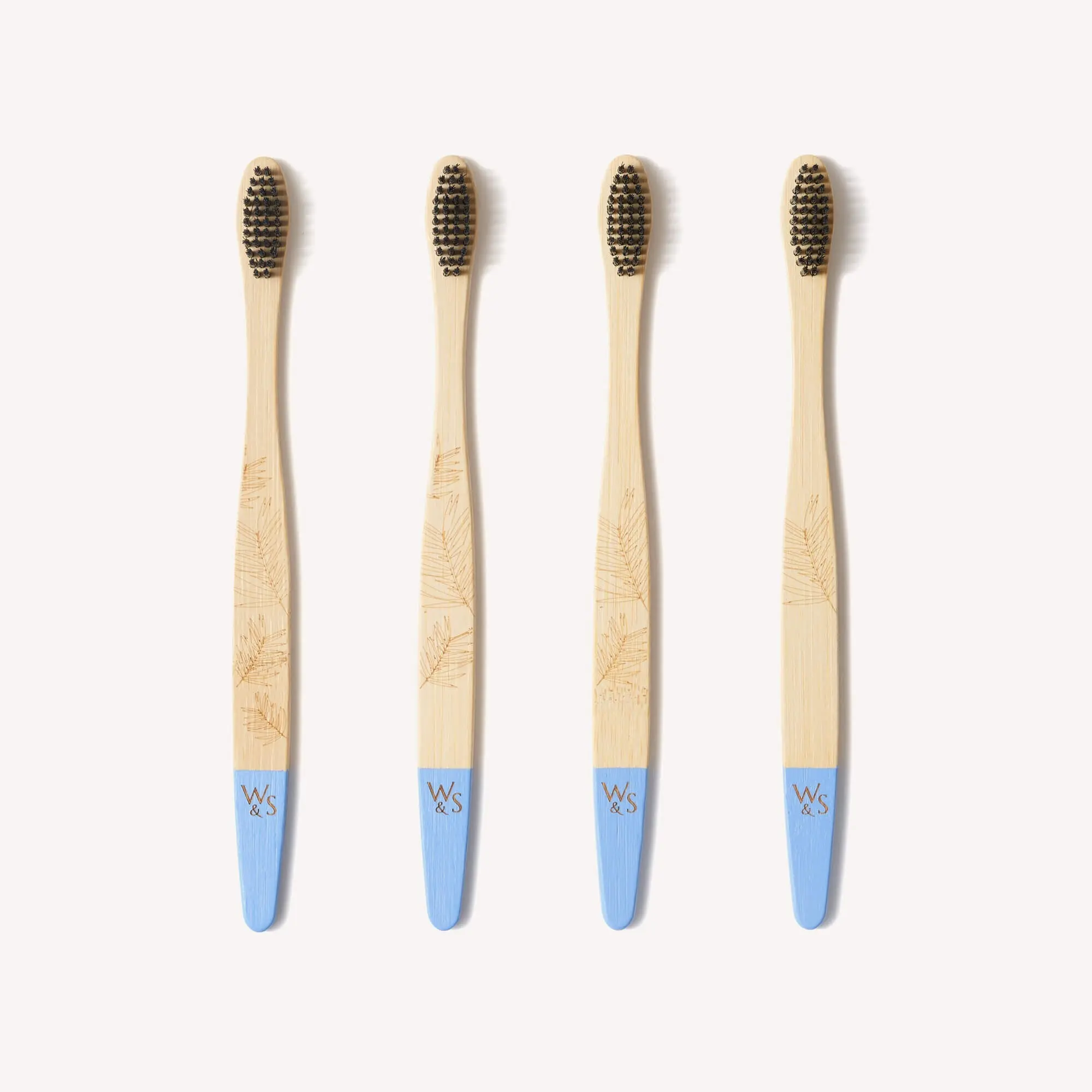 Adult Bamboo Toothbrush - 4 Pack - Firm Bristles - Image 3