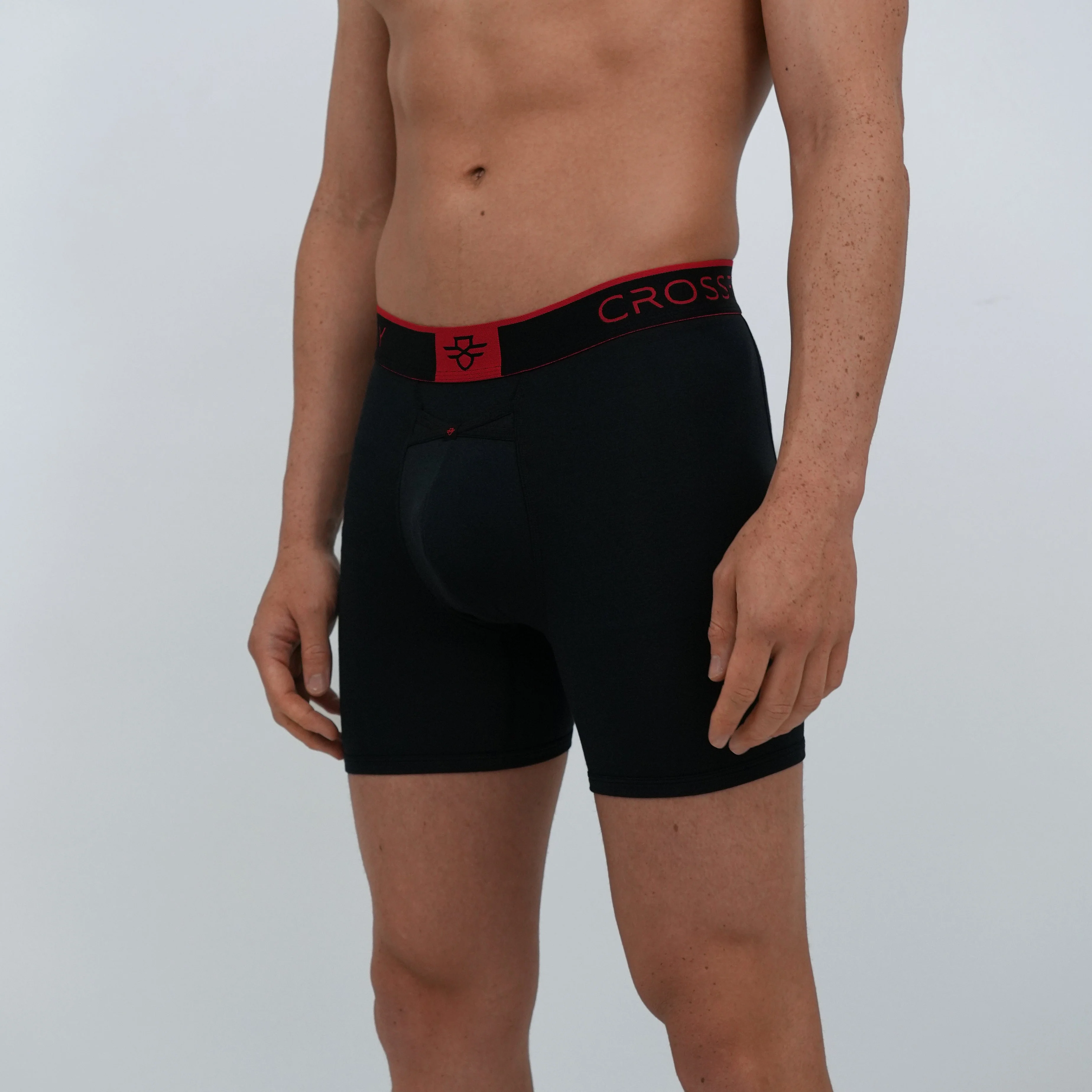 Aero Pro 9" Boxers - Black / Red