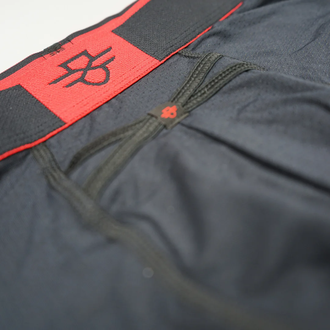 Aero Pro 9" Boxers - Black / Red - Image 7