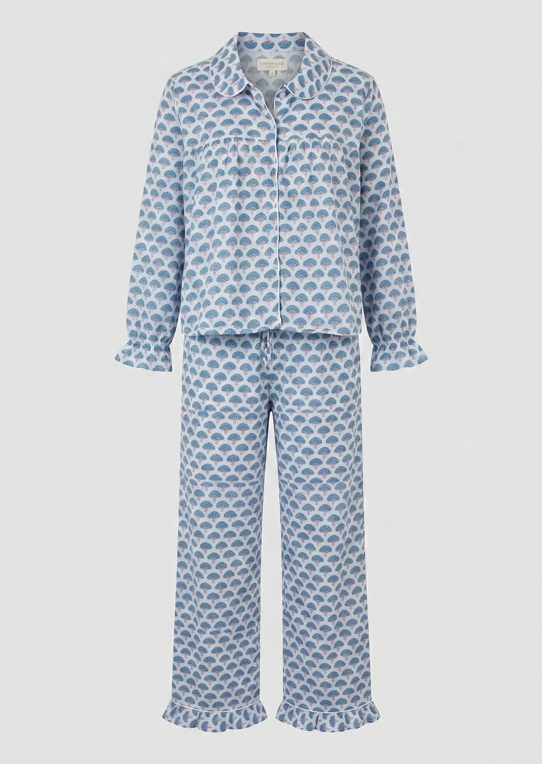 Alana Blue Women's Pyjama Trouser Set