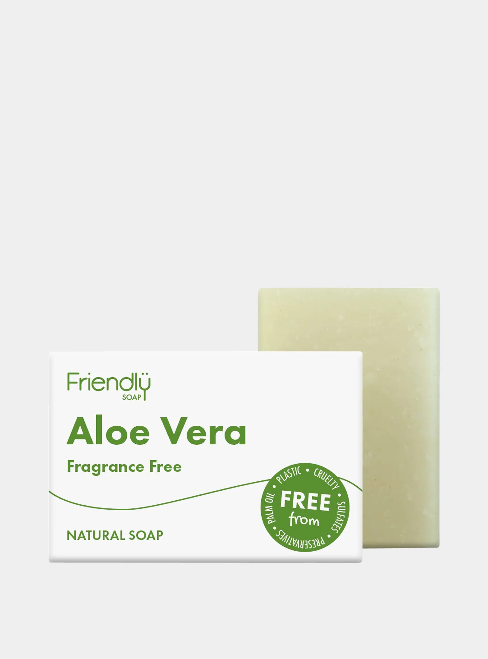Aloe Vera Natural Soap - Fragrance-free