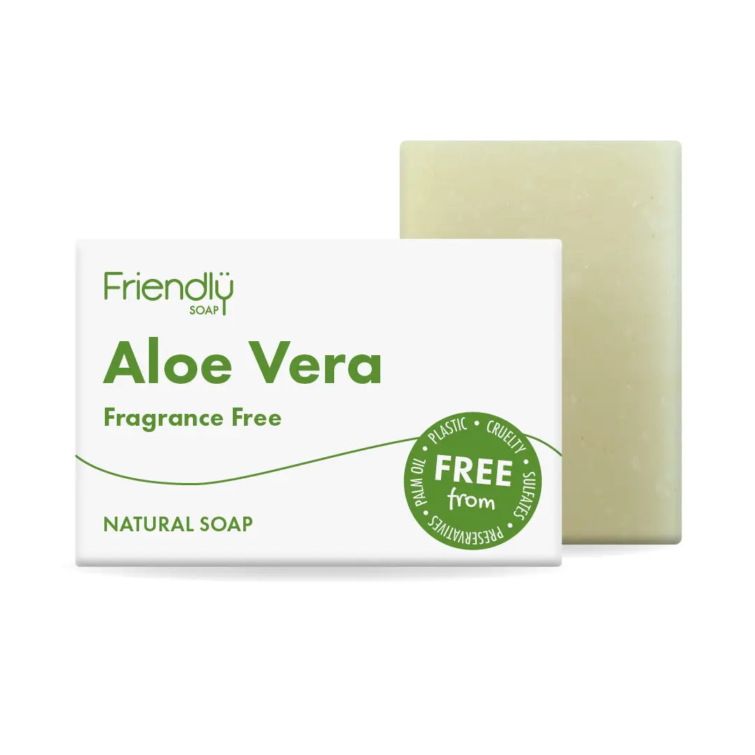 Aloe Vera Natural Soap - Fragrance-free - Image 4