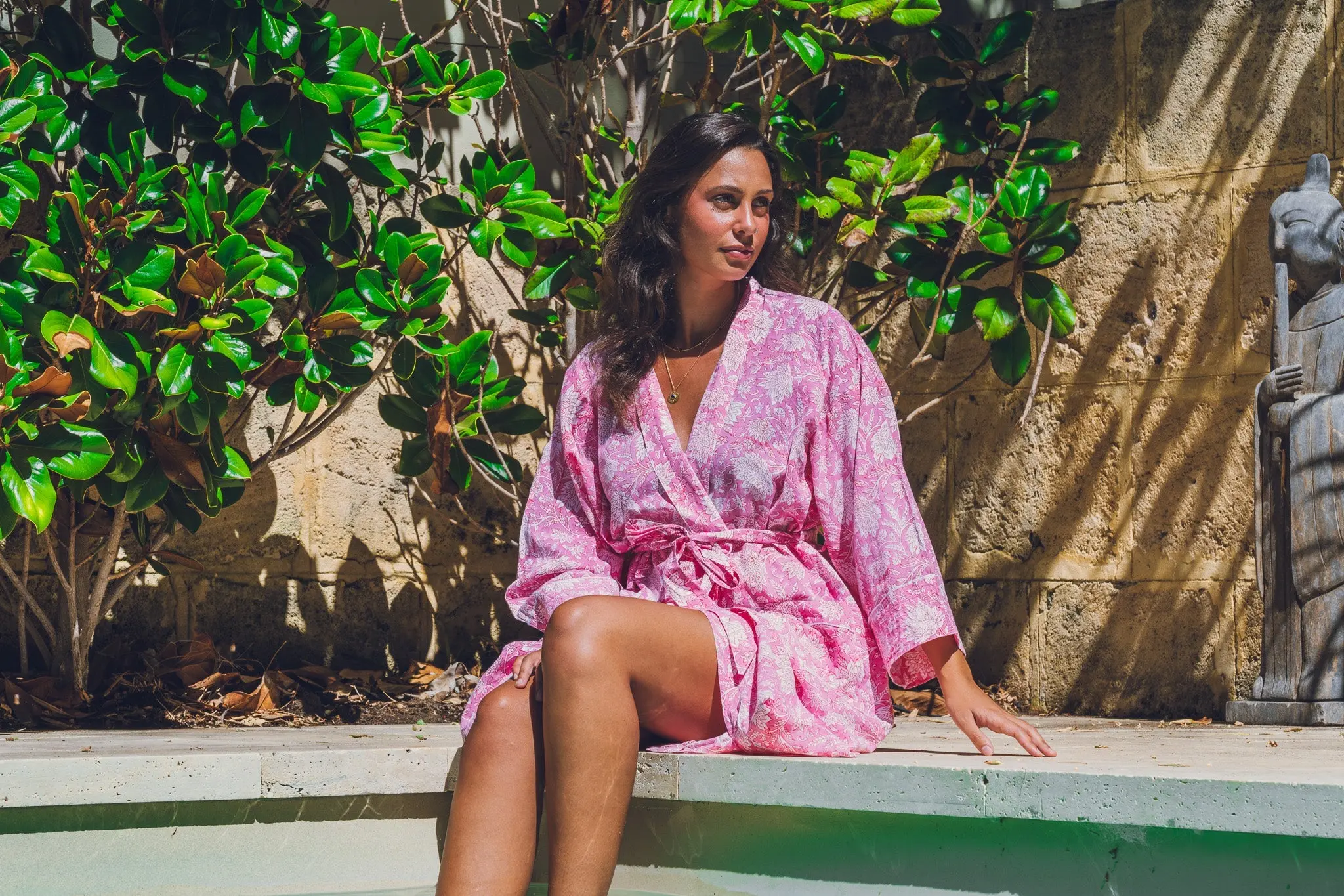 Amber Pure Cotton Robe