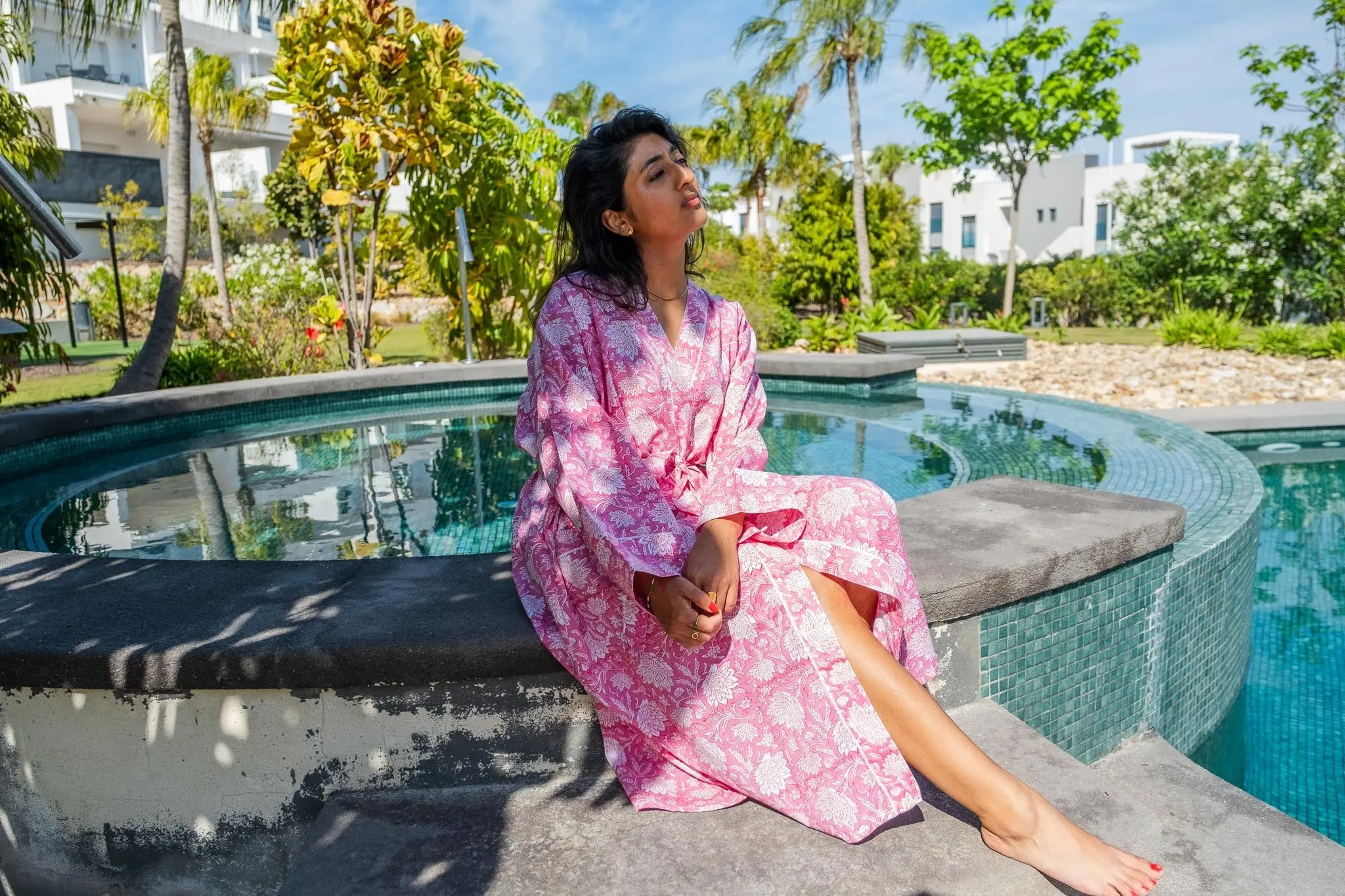 Amber Pure Cotton Robe - Image 10