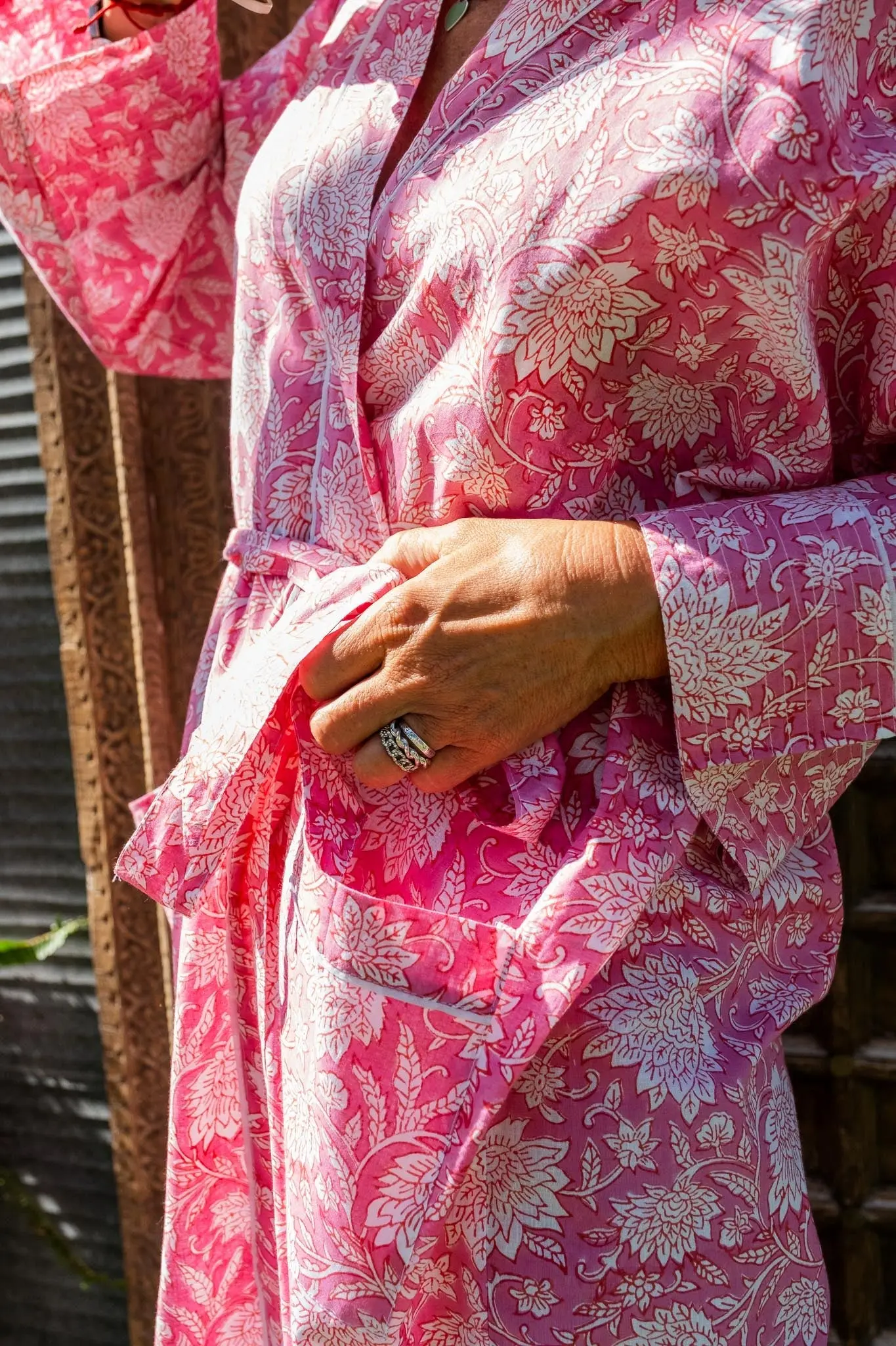 Amber Pure Cotton Robe - Image 11