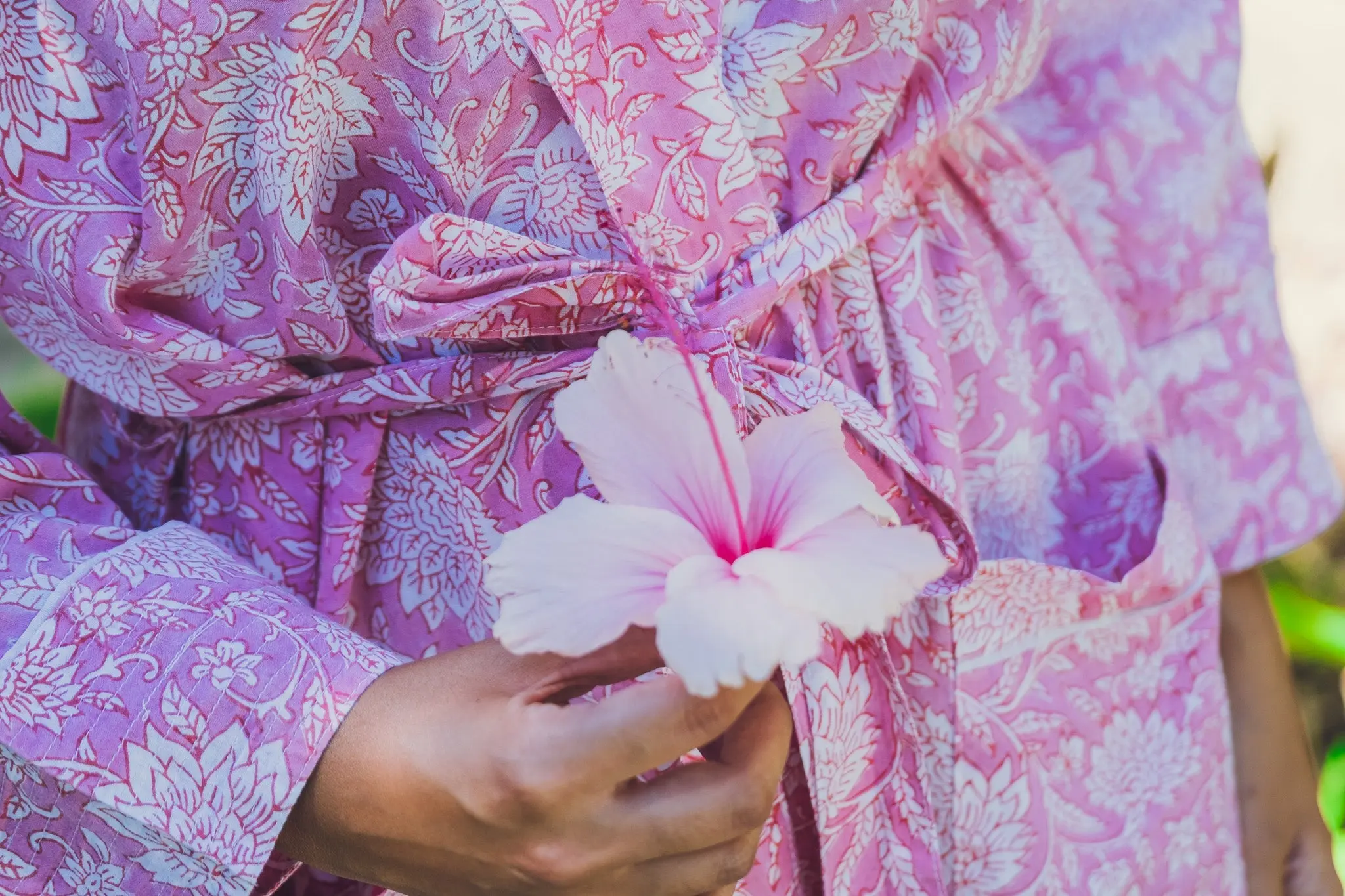 Amber Pure Cotton Robe - Image 3