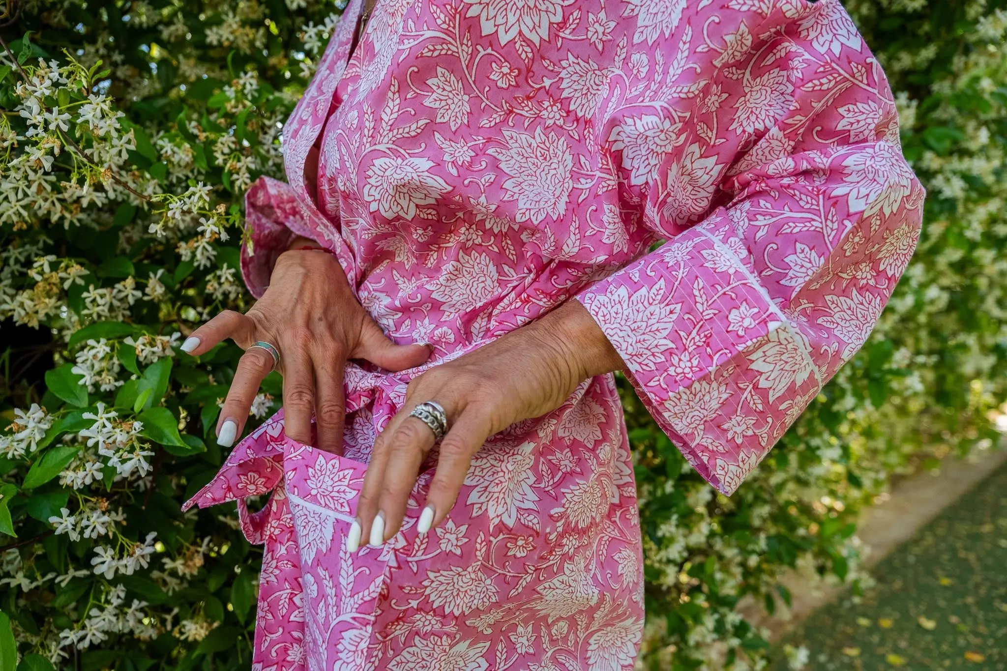 Amber Pure Cotton Robe - Image 8