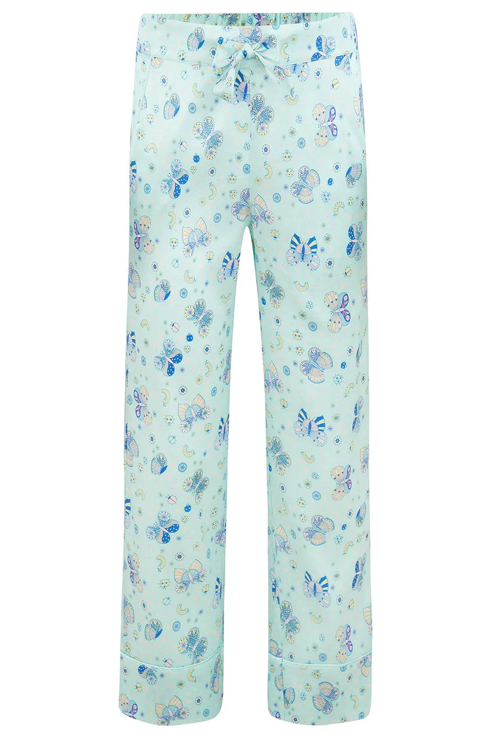 Amelie Glacier Butterfly Girls Silk Pyjama Set - Image 7