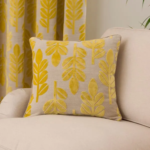 Annika Cut Velvet Eyelet Curtains - Image 11