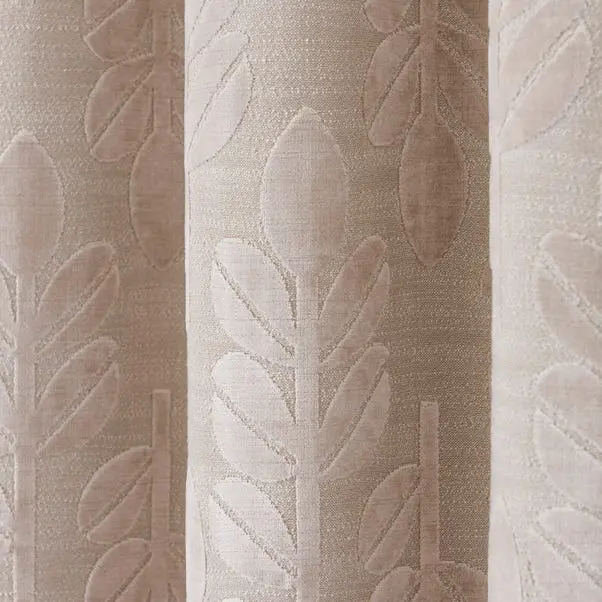Annika Cut Velvet Eyelet Curtains - Image 3