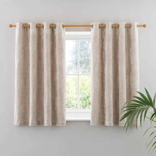 Annika Cut Velvet Eyelet Curtains - Image 5