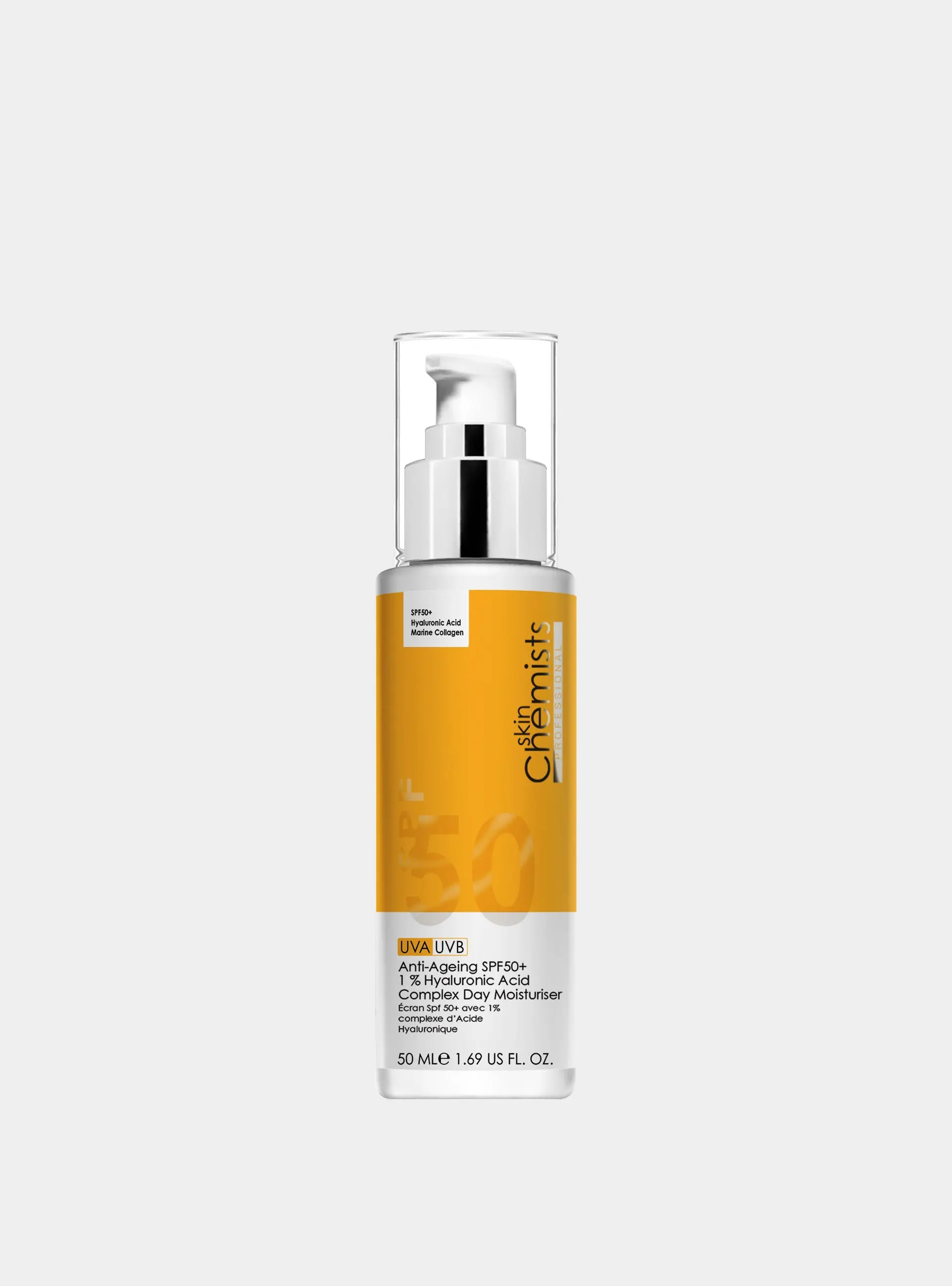 Anti-Ageing SPF50+ 1 % Hyaluronic Acid Complex Day Moisturiser