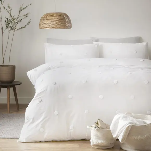 Appletree Dot 100% Cotton Duvet Cover and Pillowcase Set