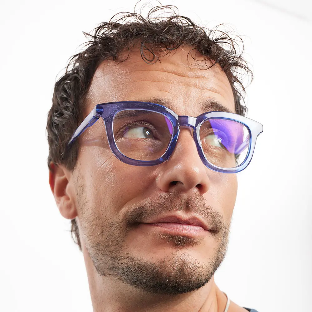 Aqua Osterbro Glossy Glasses - Image 2