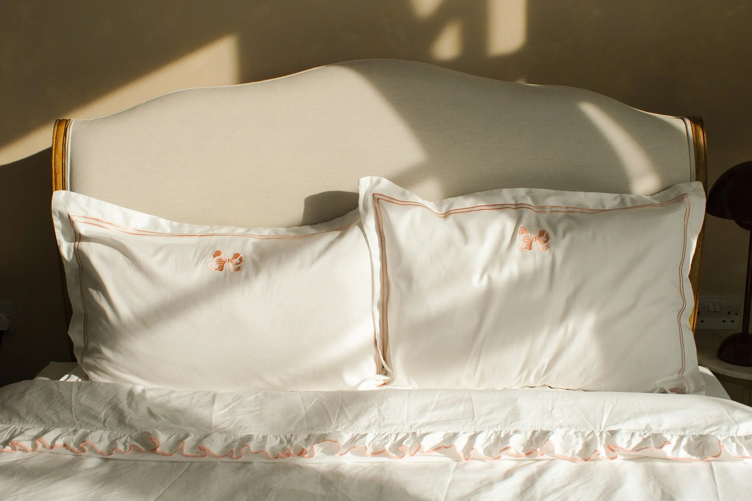 Arabella Bow Oxford Pillowcase Pair - Image 6