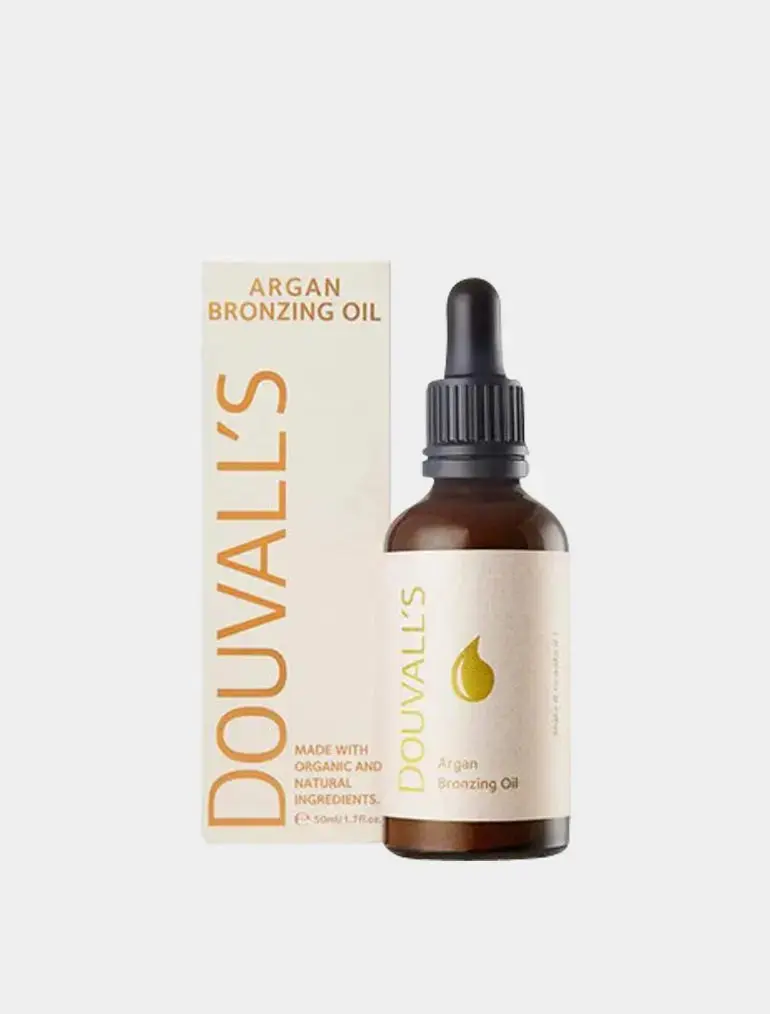 Argan Bronzing Oil 50ml | Natural and Organic Moisturising Bronzer for a Healthy Glow