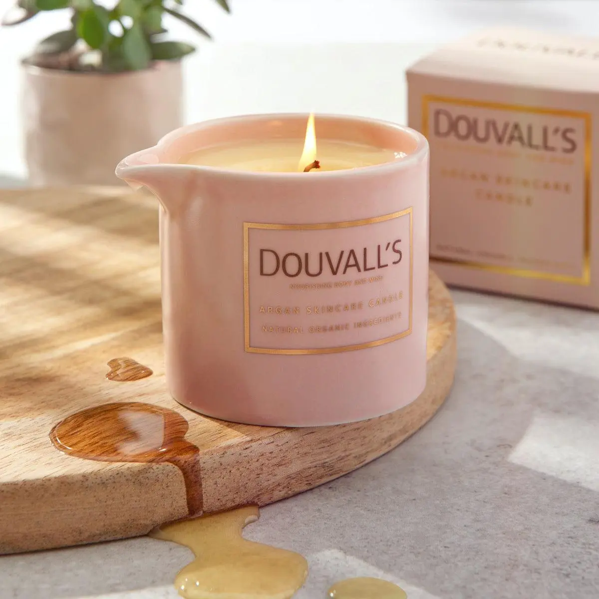 Argan Massage Candle - Vanilla Jasmin & Ginger 180g | Intensely Nourishing and Hydrating Body Treatment - Image 8