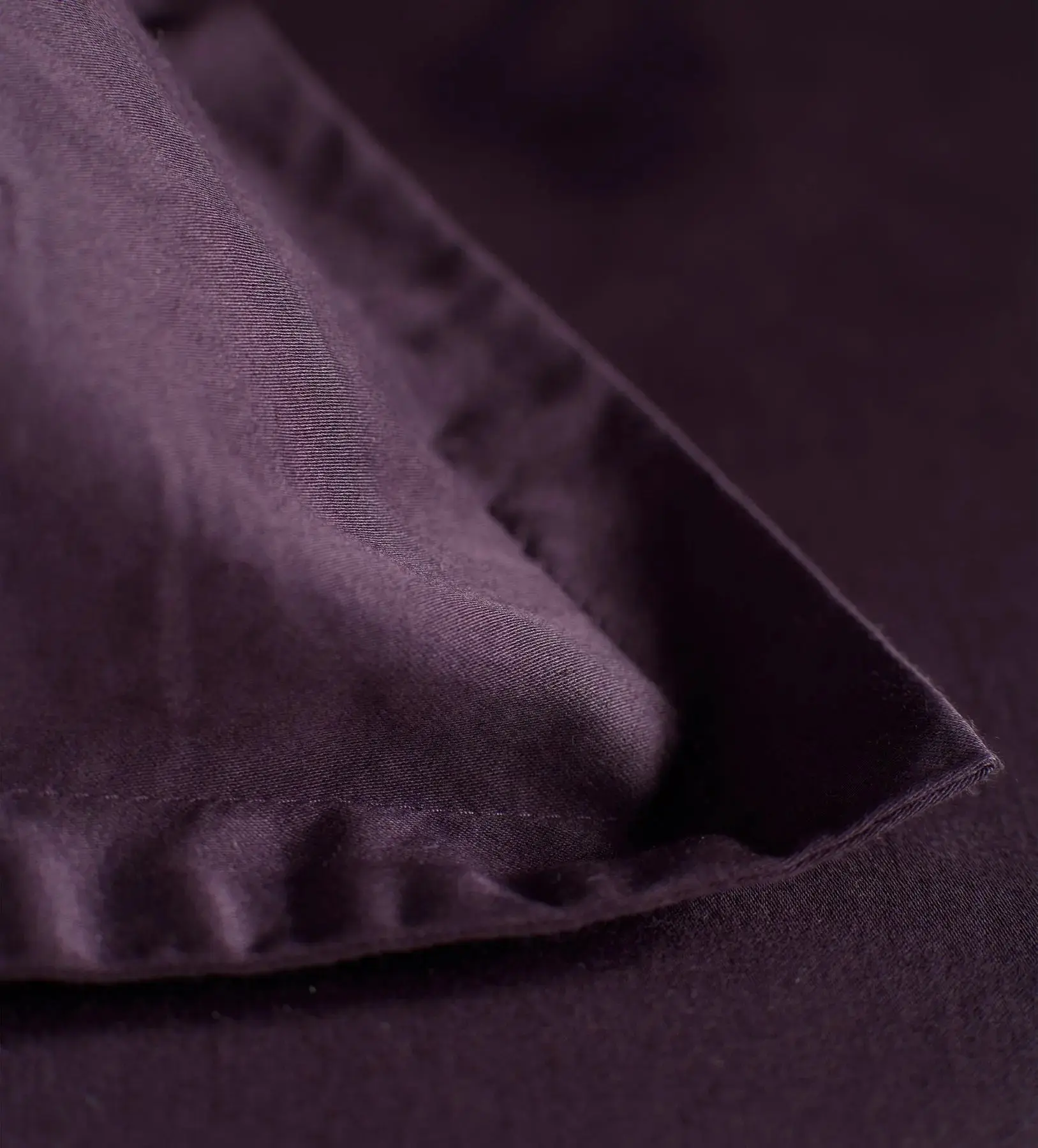 Aubergine Super Soft 100% Cotton Pillowcase - Image 3