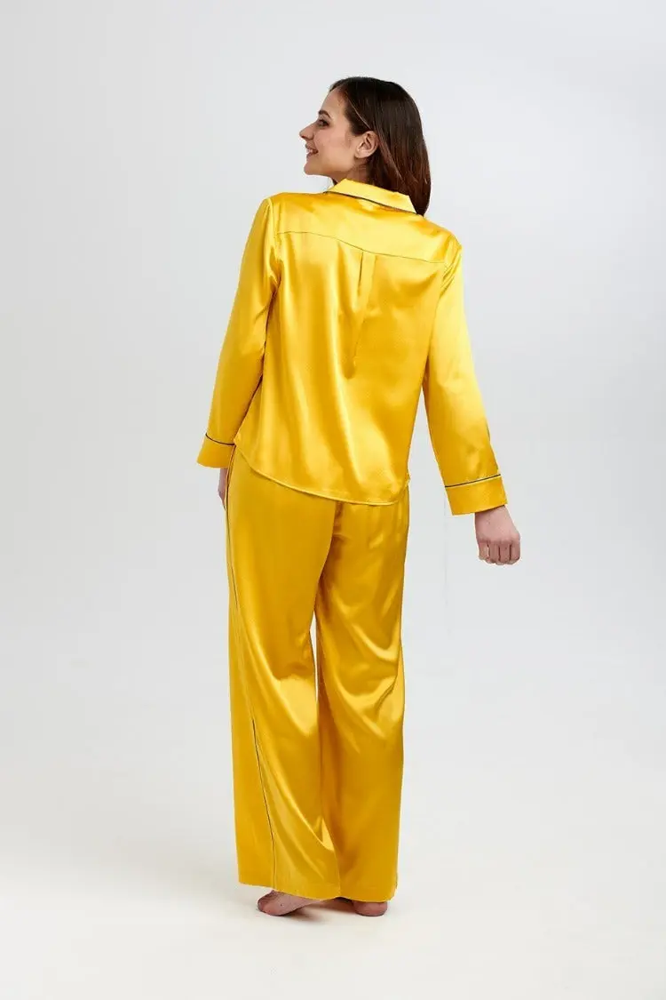 Aurelie Honeybee Silk Shirt - Image 2