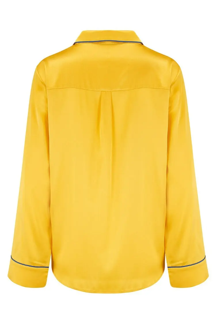 Aurelie Honeybee Silk Shirt - Image 8
