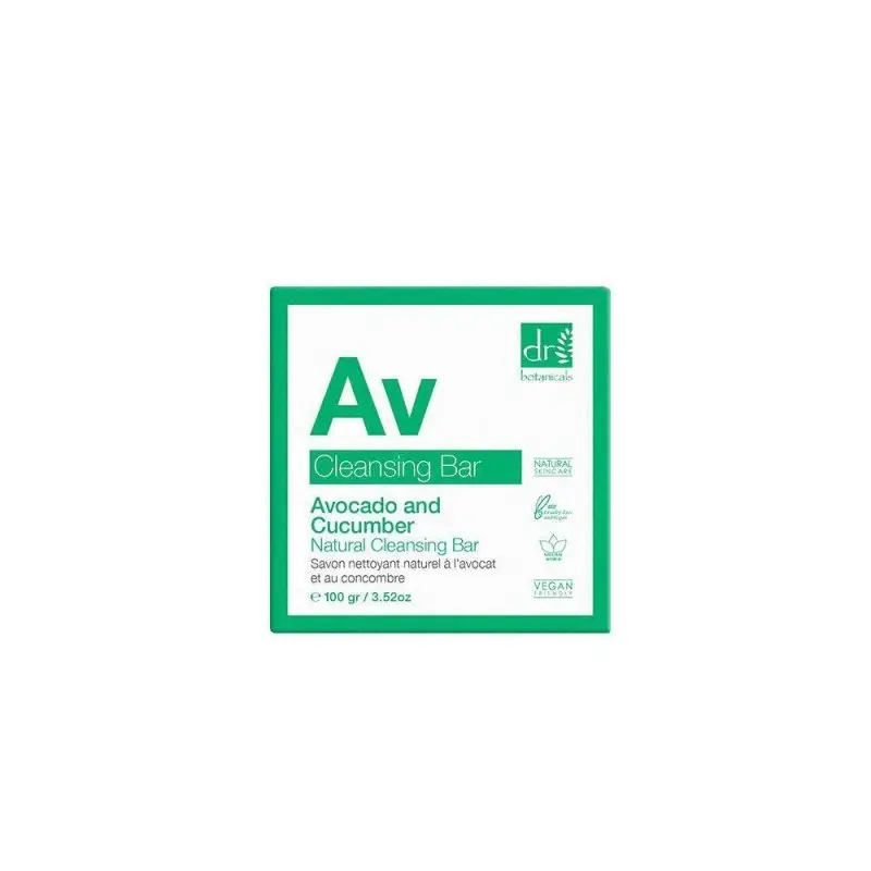 Avocado And Cucumber Natural Cleansing Bar 100g - Image 5