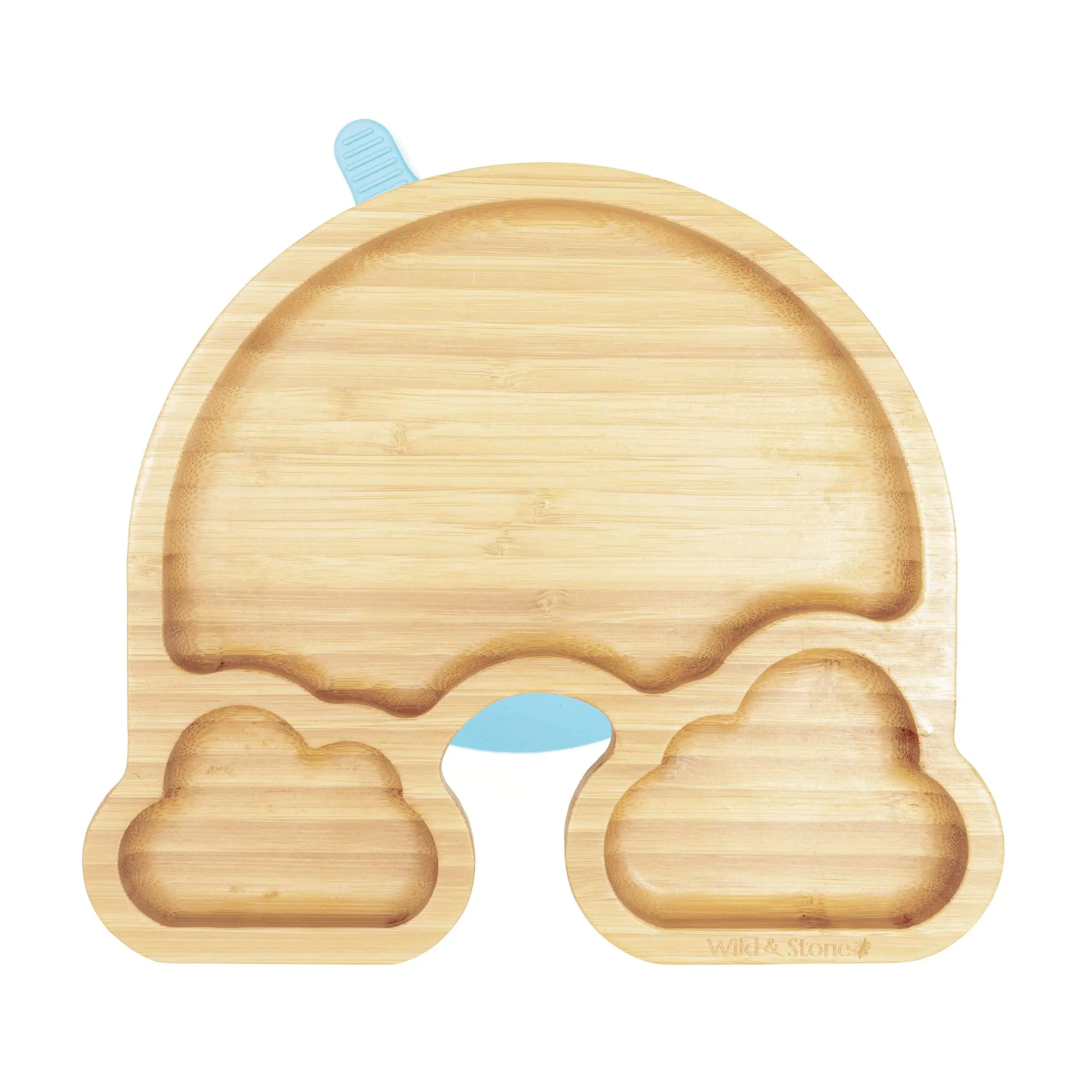 Baby Bamboo Weaning Plate Set - Over The Rainbow - Image 3