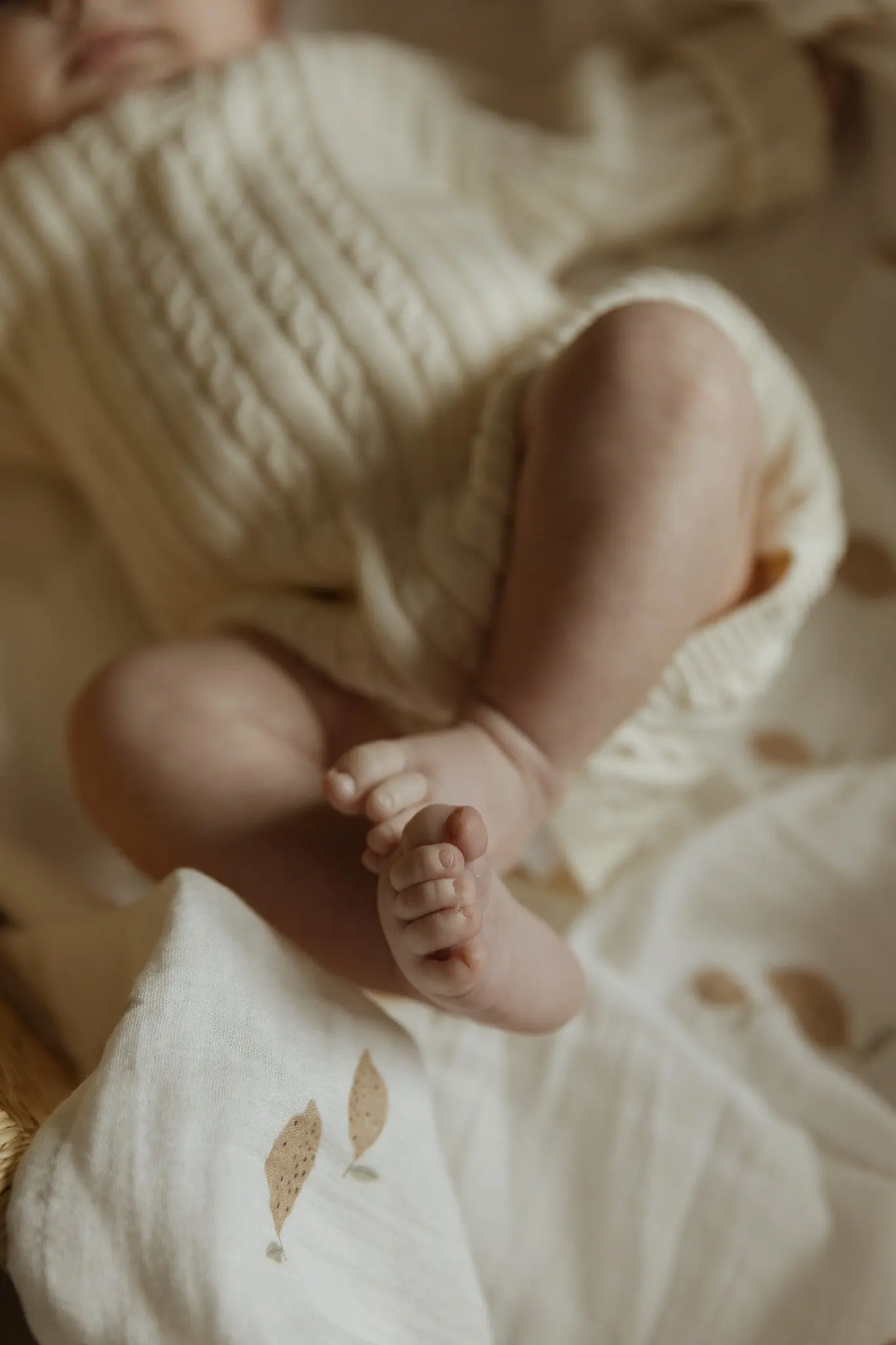 Baby Blanket -  Muslin Swaddle - Lemons - Image 4