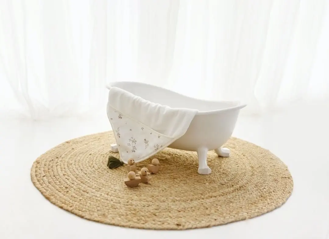 Baby Hooded Towel - Jasmine - Image 4