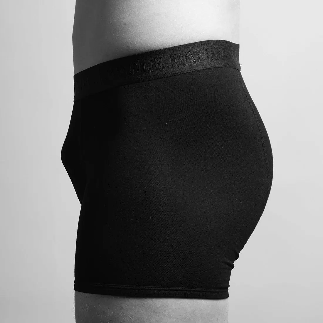 Bamboo Boxers - Black / Black Band - Image 4