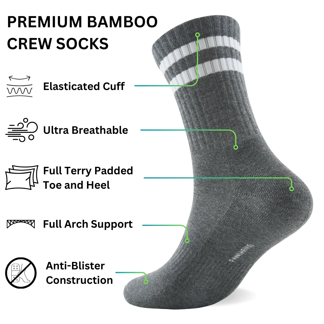 Bamboo Crew Socks - Image 11