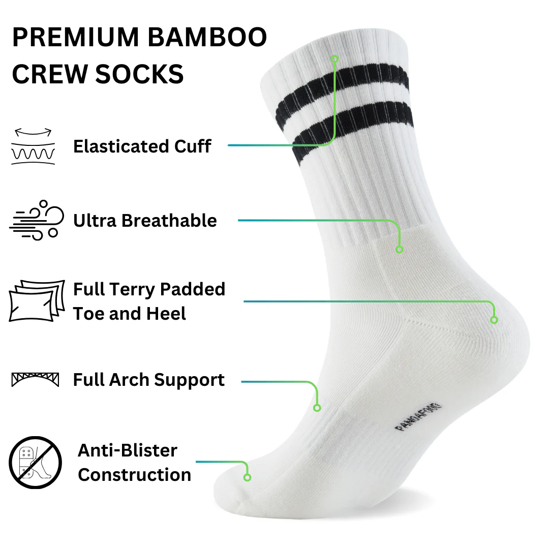 Bamboo Crew Socks - Image 13