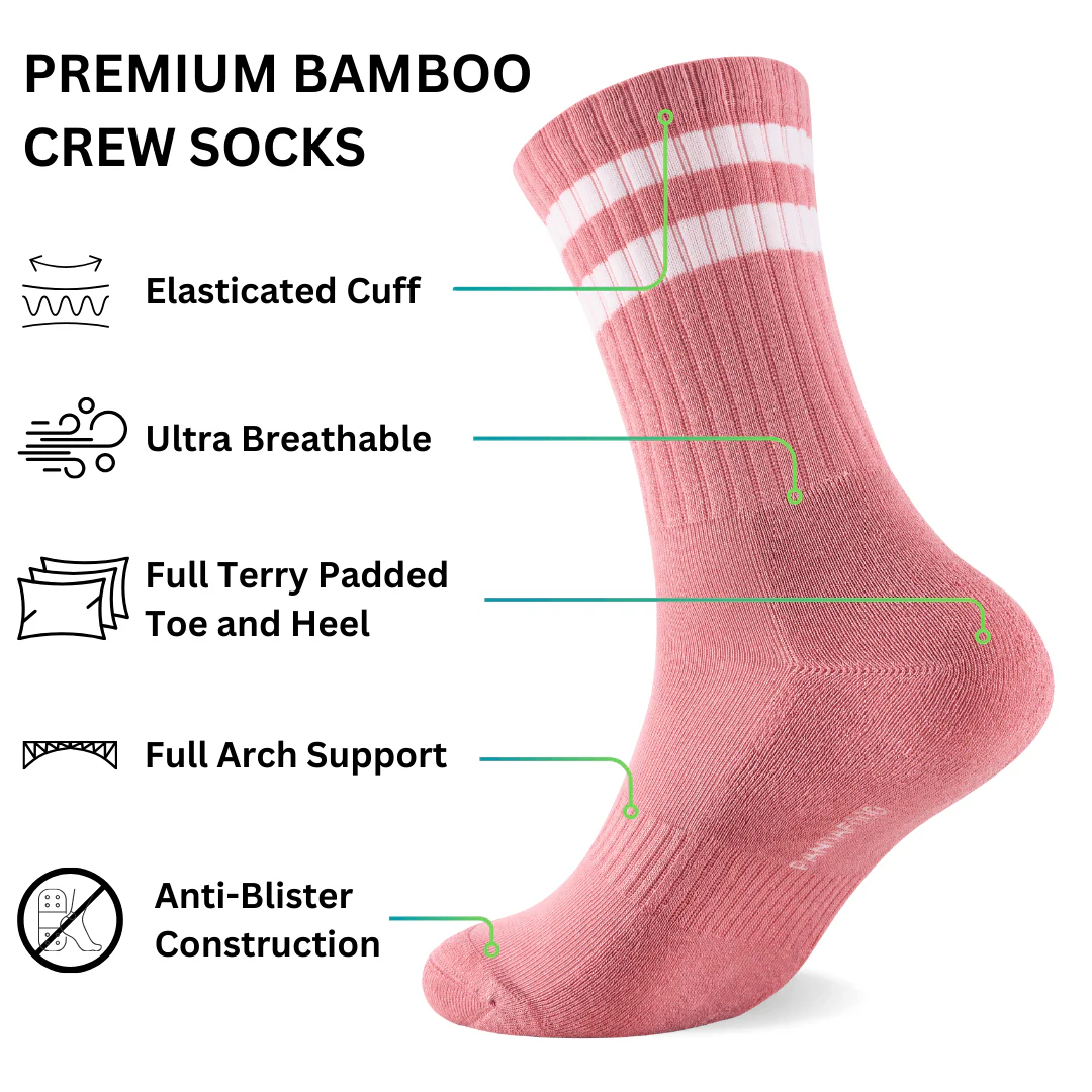 Bamboo Crew Socks - Image 4