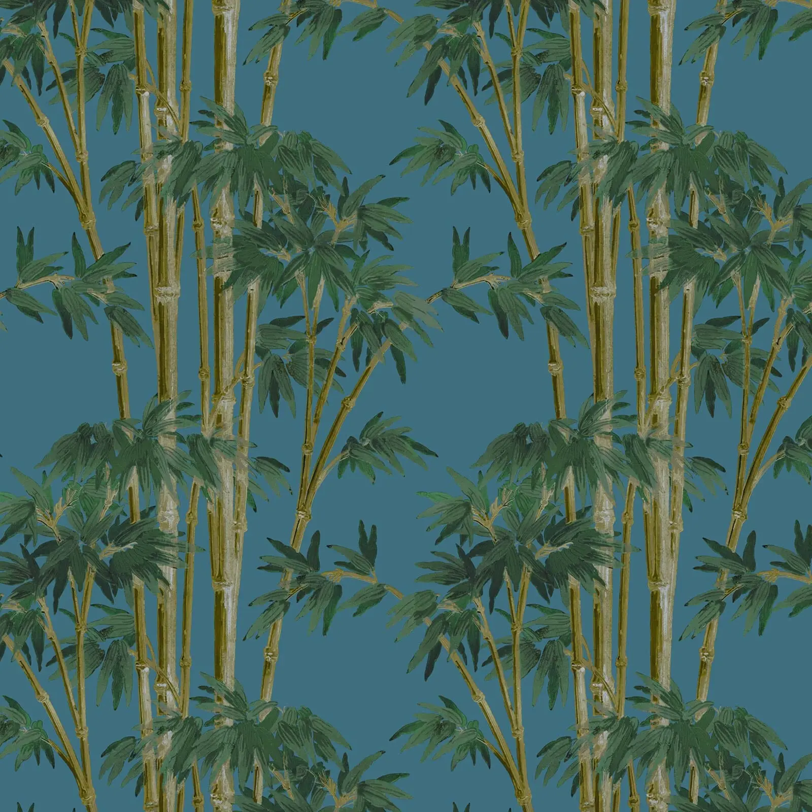 BAMBUSA Wallpaper - Azure