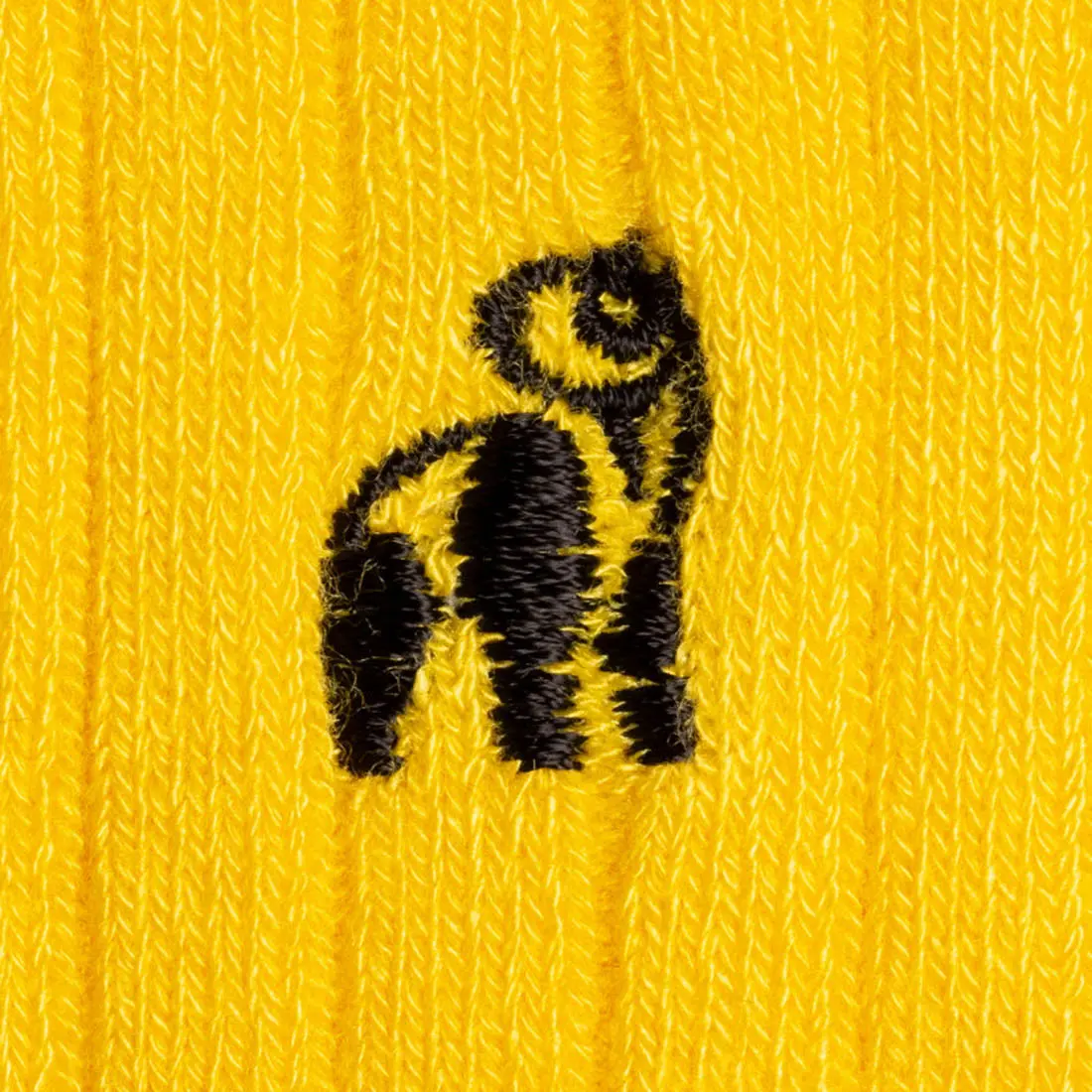 Banana Yellow Bamboo Socks - Image 3