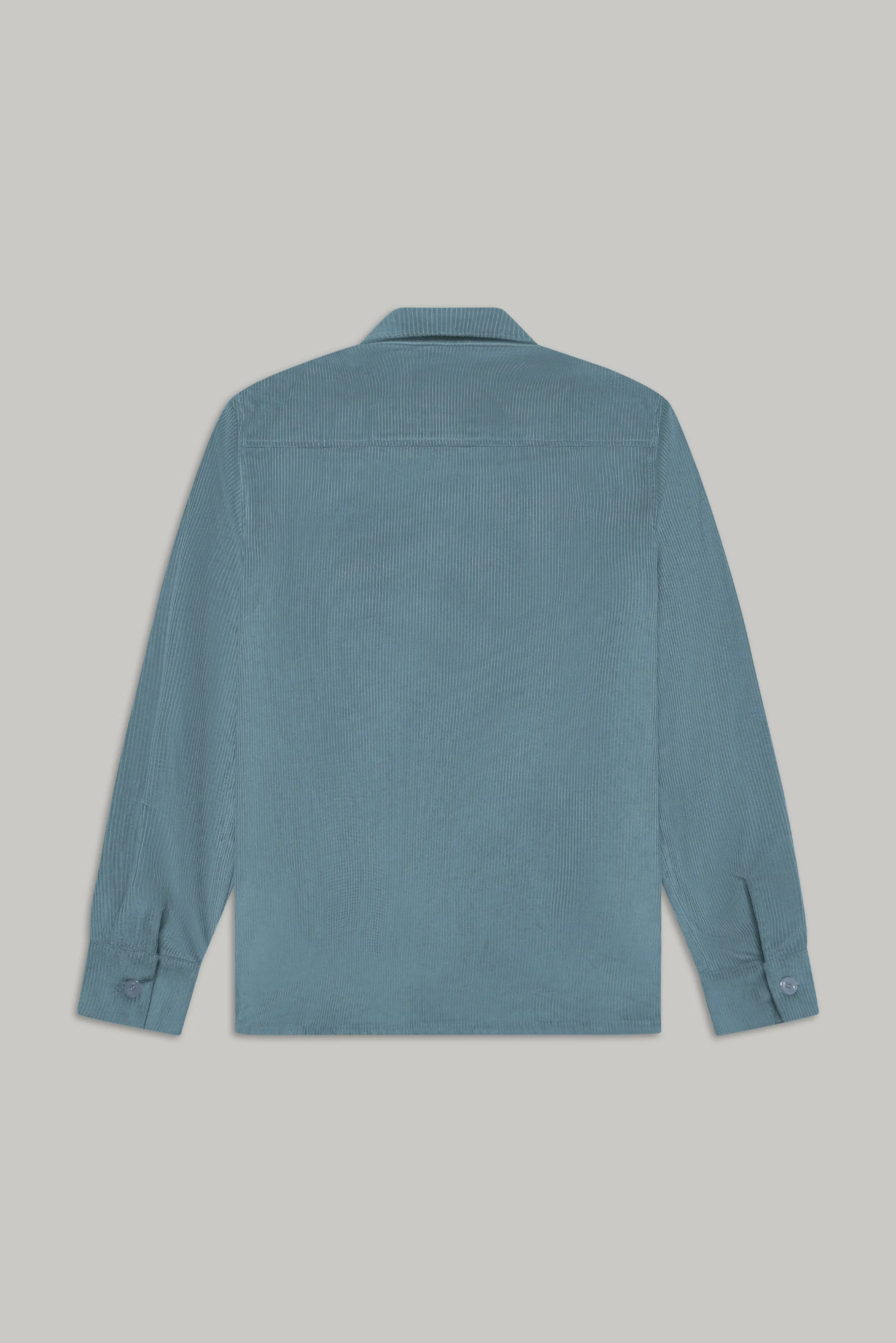 Bart Corduroy Overshirt - Blue - Image 8