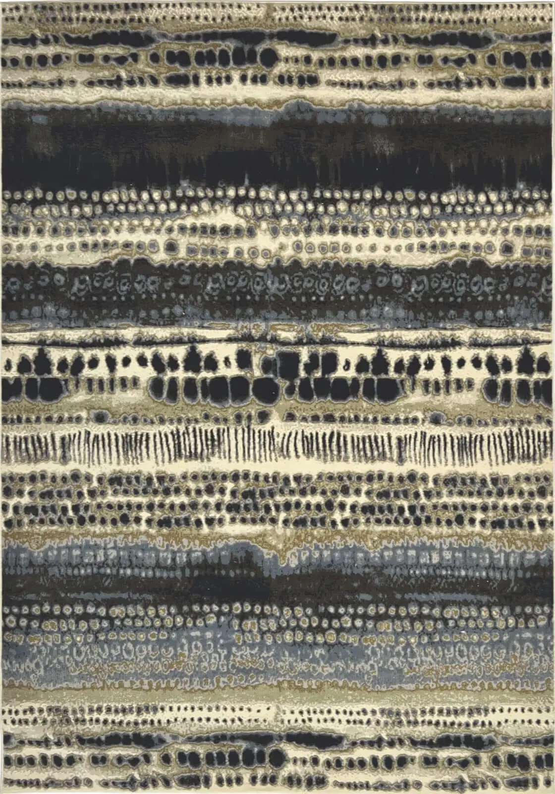 Batik Multicolour Abstract Rug