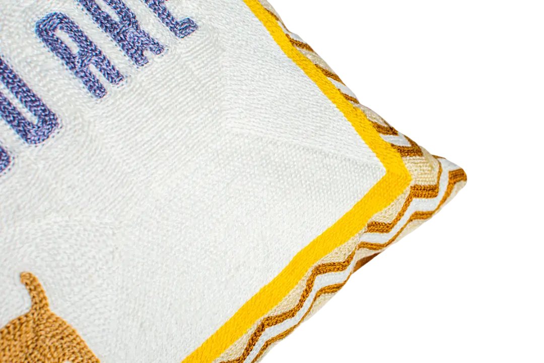 Be The Person Your Dog Thinks You Are Needlepoint Cushion - Image 2